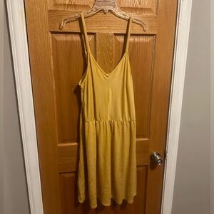 Universal threads yellow sun dress